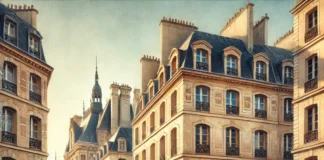 Quartier du Marais à Paris