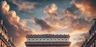 the Arc de Triomphe in Paris