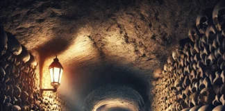 Paris catacombs