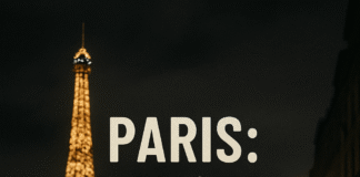 Danger at night in Paris