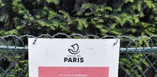 poster in Paris against rats