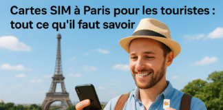 acherter une carte sim quand on voyage à Paris en France