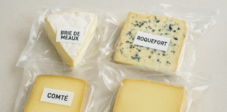 vacuum-packed cheeses for travel