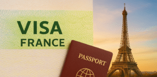 Tourist visa for travel to France