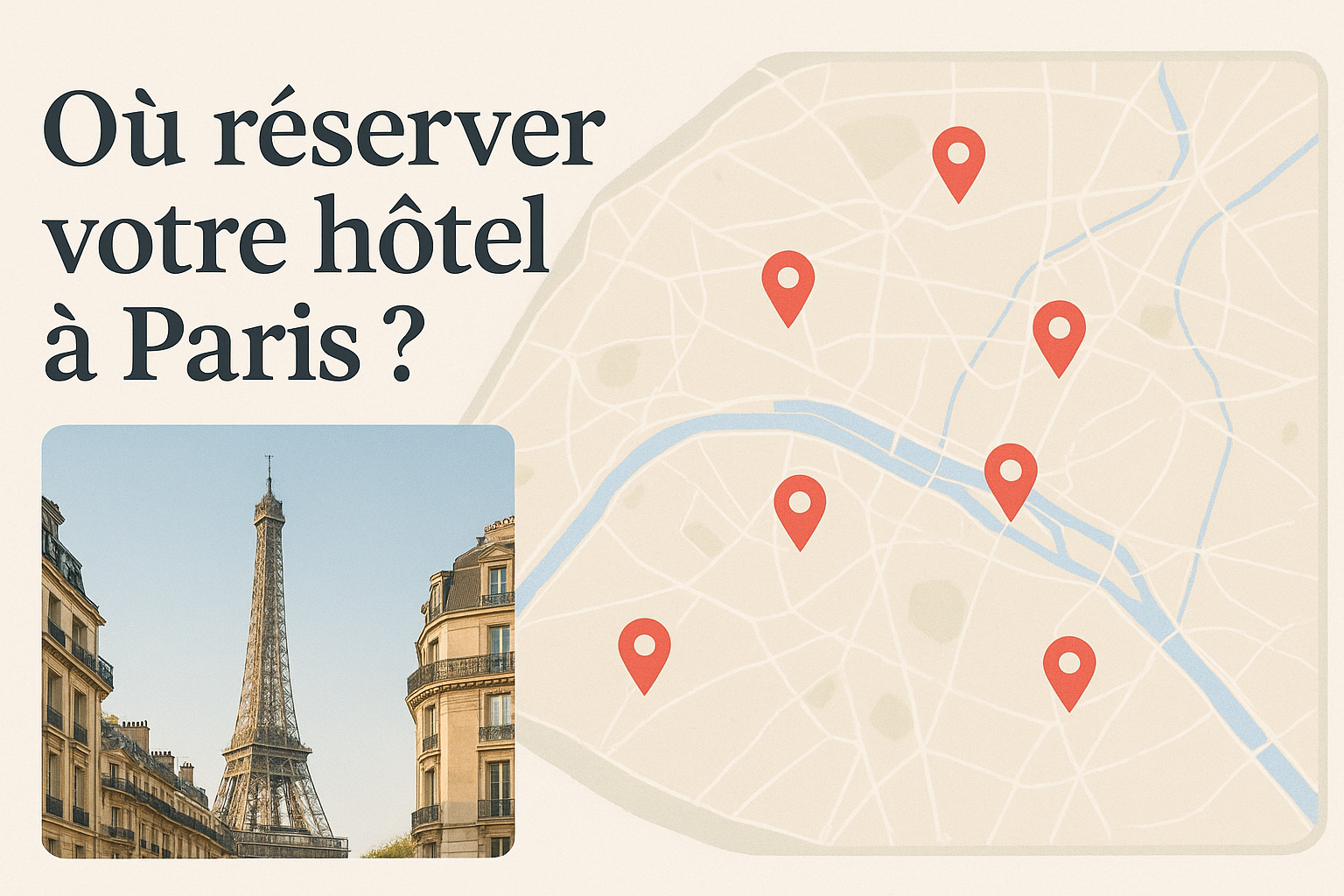 reservar un hotel en París de forma segura