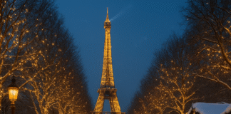 Mercado de Navidad en París