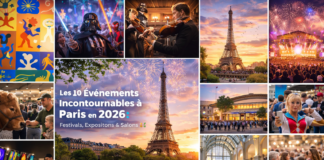 Les activités à venir à Paris pour l'année 2026
