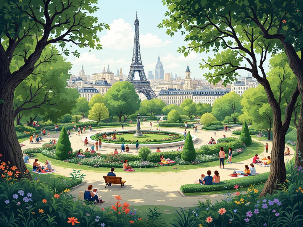 Les plus beaux parcs et jardins à Paris