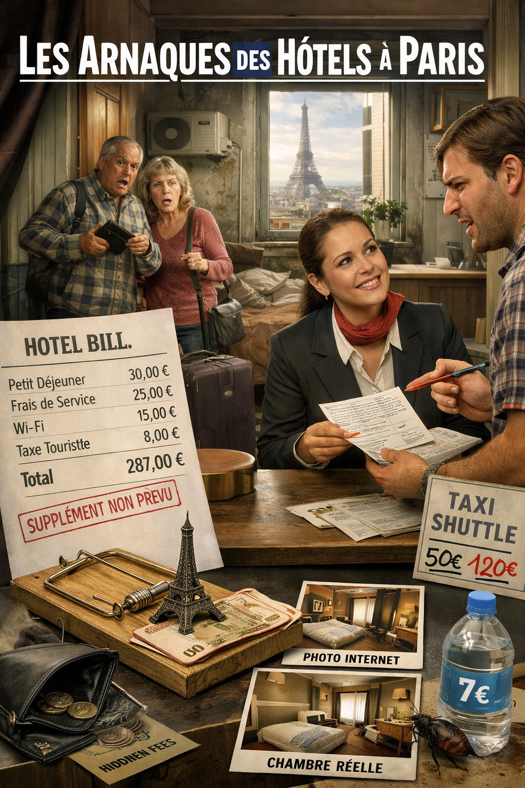 Les arnaques quand on réserve un hotel à Paris