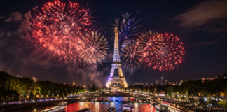 Feu d'artifice à Paris