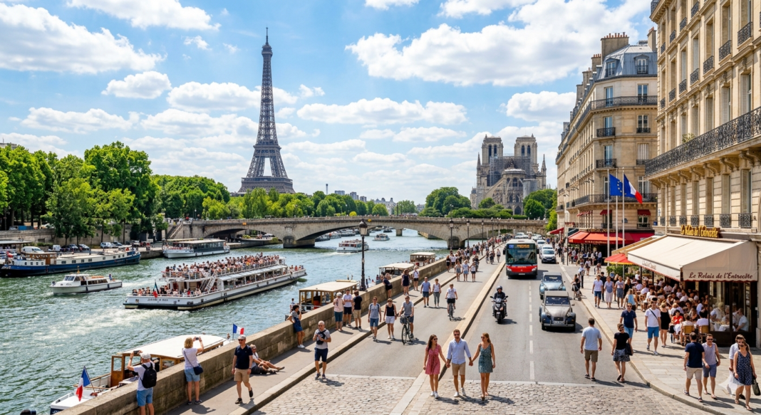 The Weather in Paris in July