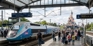 TGV pour aller à Disneyland Paris