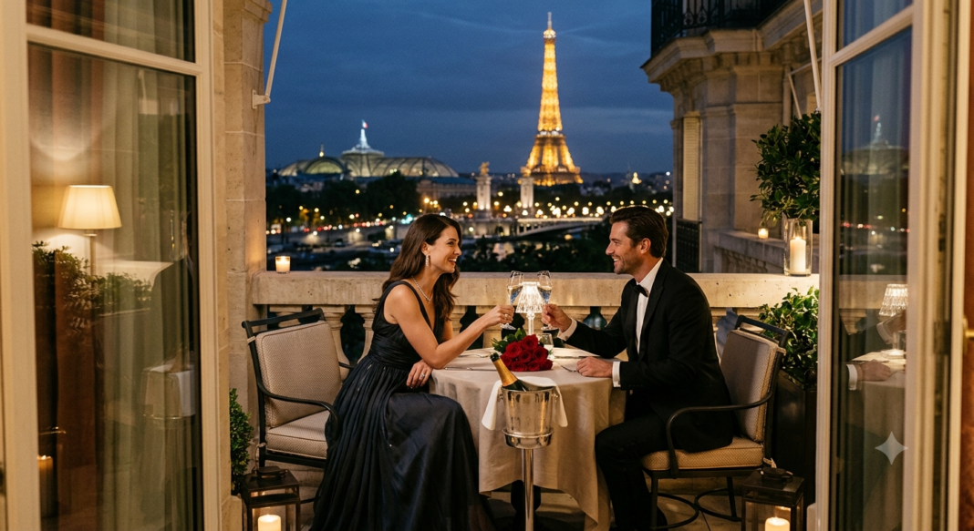 Restaurant de luxe à Paris