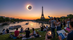 Solar Eclipse in Paris 2026 PARIS 2026 Solar Eclipse in Paris