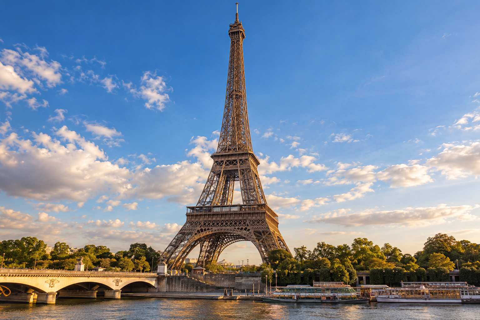 La Torre Eiffel al atardecer PARIS la Torre Eiffel