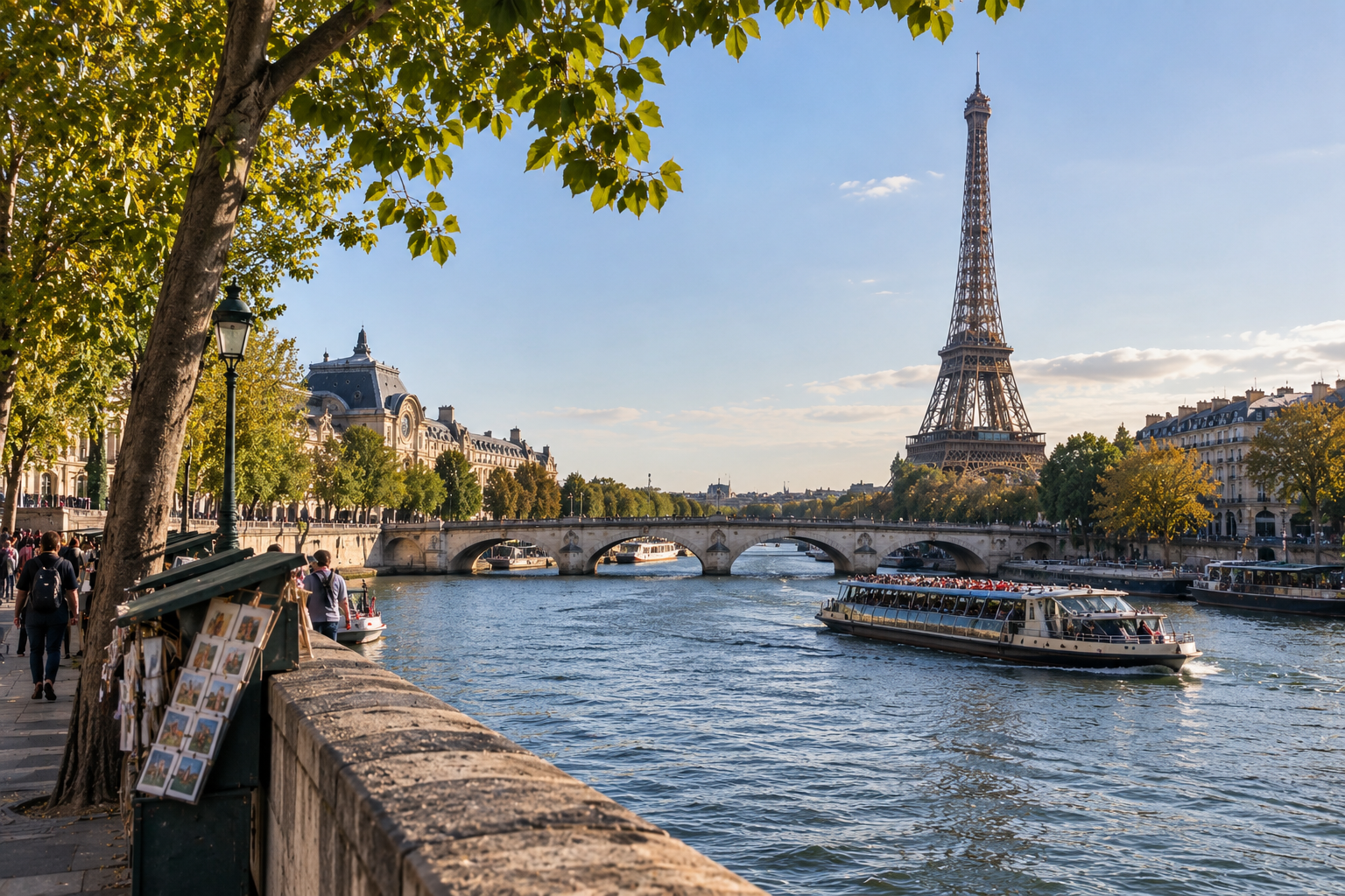 Paris au fil de la Seine PARIS Découvrir Paris en longeant la Seine